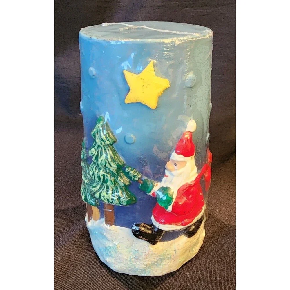 Holiday Candles Set of 5 New in Box